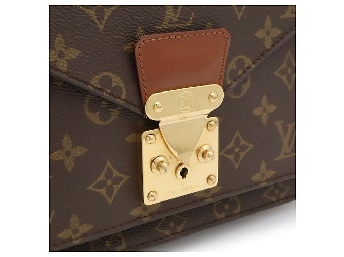 Bolsa LOUIS VUITTON Monogram Monceau 26 Marrom - vista 10