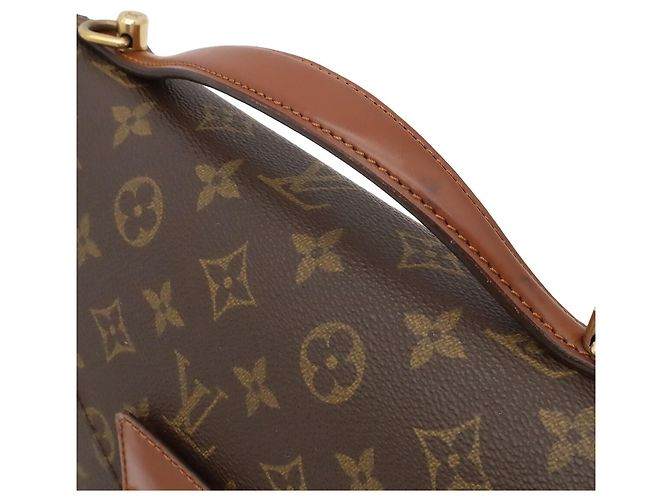 Bolsa LOUIS VUITTON Monogram Monceau 26 Marrom - vista 5