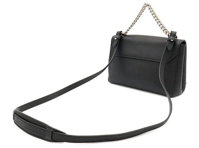 Louis Vuitton Lockme II BB Schultertasche Schwarz - Ansicht 3