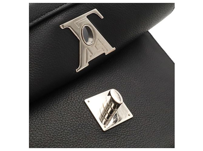 Louis Vuitton Lockme II BB Schultertasche Schwarz - Ansicht 8