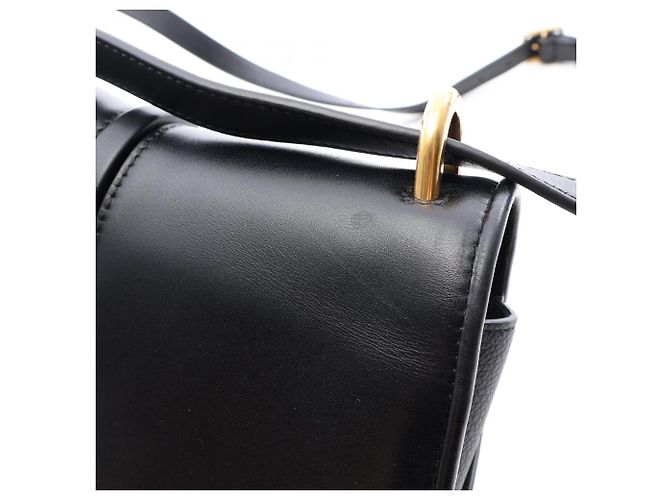 Fendi Camon mittlere Schultertasche Schwarz - Ansicht 5