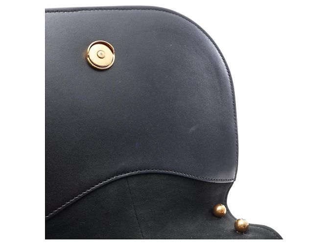 Fendi Camon mittlere Schultertasche Schwarz - Ansicht 9