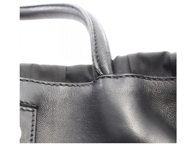 Bolsa Prada TESSUTO GAUFRE Preto - vista 10