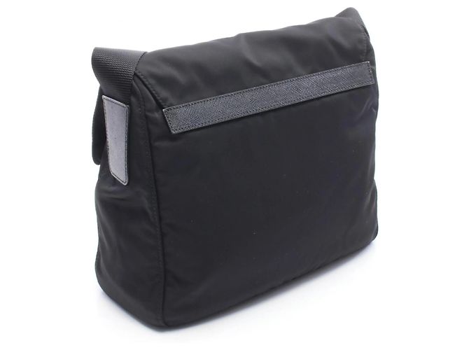 Prada VELA Shoulder Bag Black - view 2