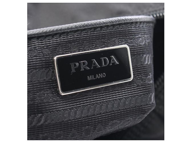Prada VELA Shoulder Bag Black - view 4
