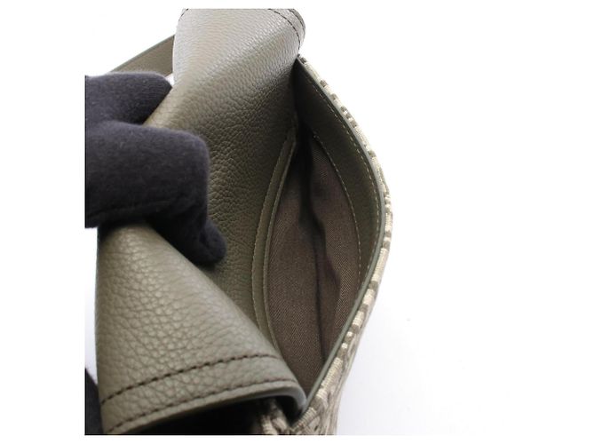 Sac Messenger Saddle Christian Dior Beige Kaki - vue 8