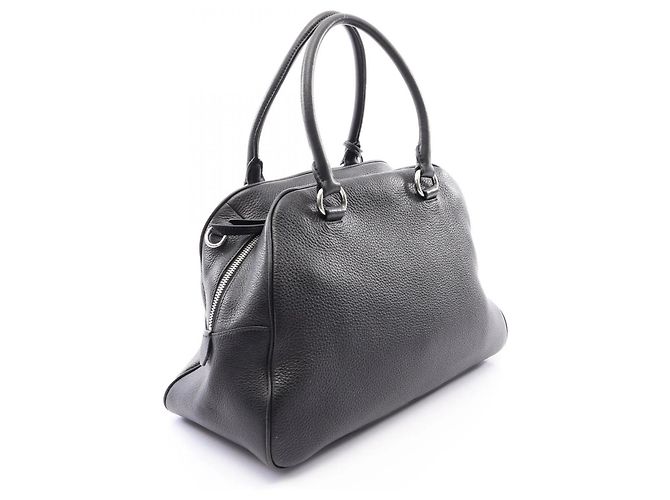 Bolsa de mão 2 vias Prada PRADA Logo Preto - vista 2