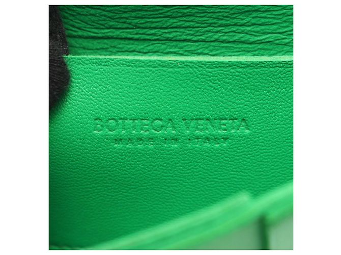 Borsa Mini Candy Cassette Bottega Veneta Verde - vista 4