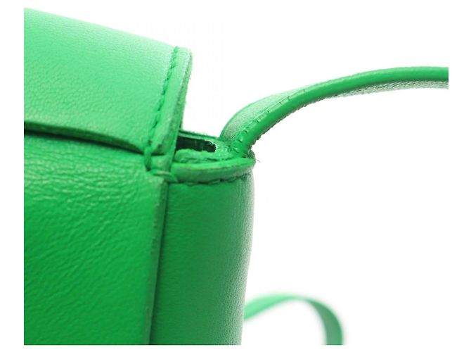 Borsa Mini Candy Cassette Bottega Veneta Verde - vista 8