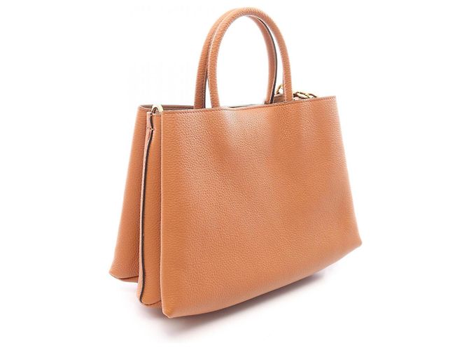 Tod's T-Timeless Leder Shopper Braun - Ansicht 2