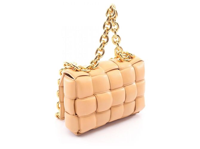 Sac à épaule 2-en-1 The Chain Cassette Bottega Veneta Beige - vue 2