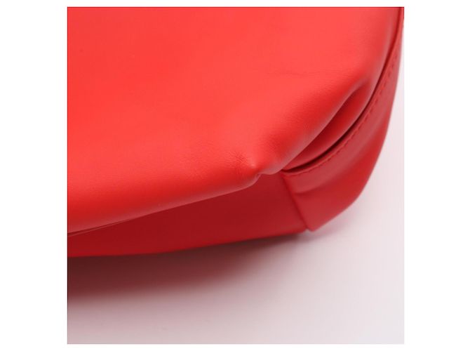 Borsa a tracolla in pelle rossa Bottega Veneta Rosso - vista 7