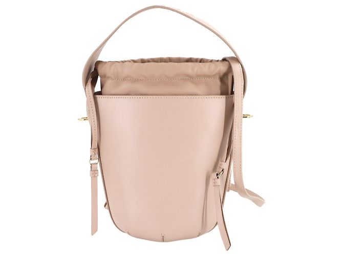 Chloé Sense Bucket 2-Wege Lederhandtasche Pink - Ansicht 2