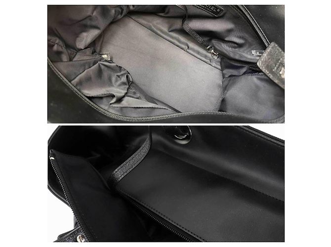 Chanel Paris Biarritz GM Tote Handtasche Schwarz - Ansicht 9