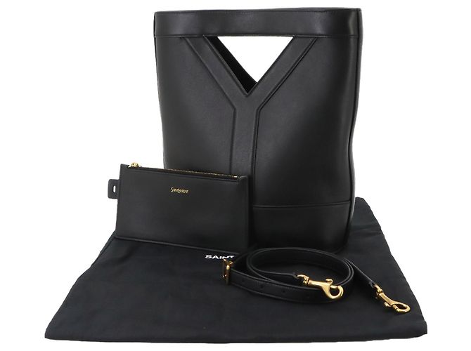 Autre Marque Borsa a mano 2-Way Saint Laurent Y Bucket Small Nero - vista 2