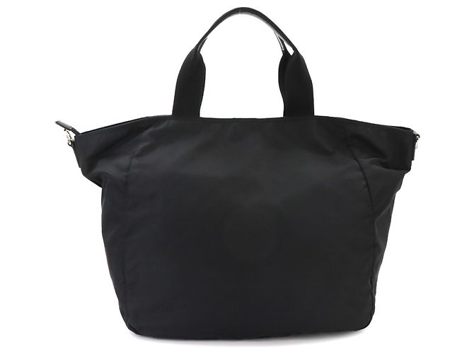 Tote Borsa a mano e a tracolla 2-Way Prada Nero - vista 2
