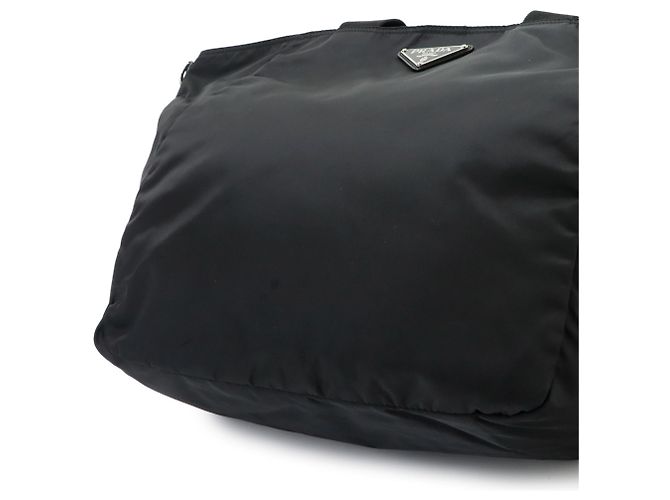 Tote Borsa a mano e a tracolla 2-Way Prada Nero - vista 9