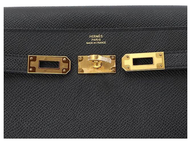 Hermès Hermes Kelly To Go Schultergeldbörse Schwarz - Ansicht 8
