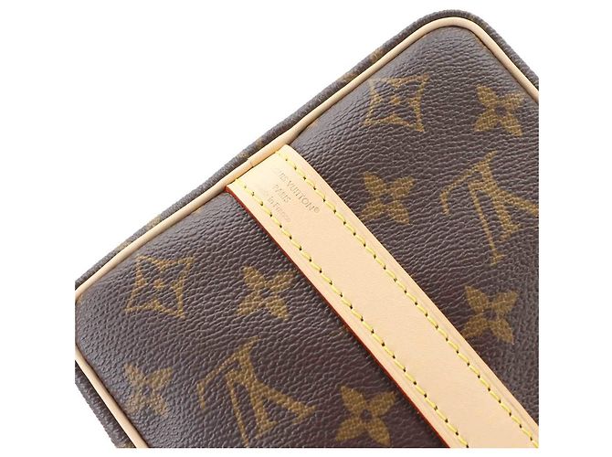 Borsa Louis Vuitton Speedy Bandouliere 25 Monogram Marrone Monogramma - vista 9