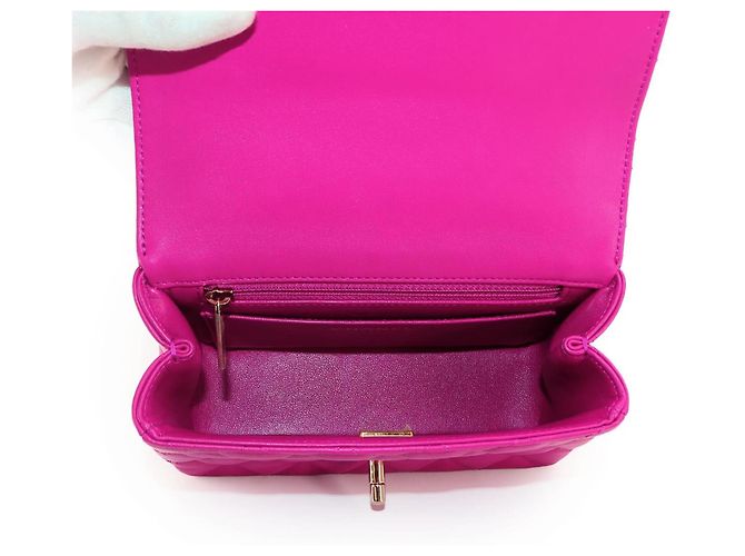 Bolsa Chanel Matelasse Mini Flap Rosa - vista 7