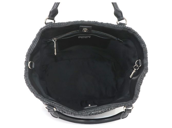 Borsa 2-Way Miu Miu Matelassé Nero - vista 7