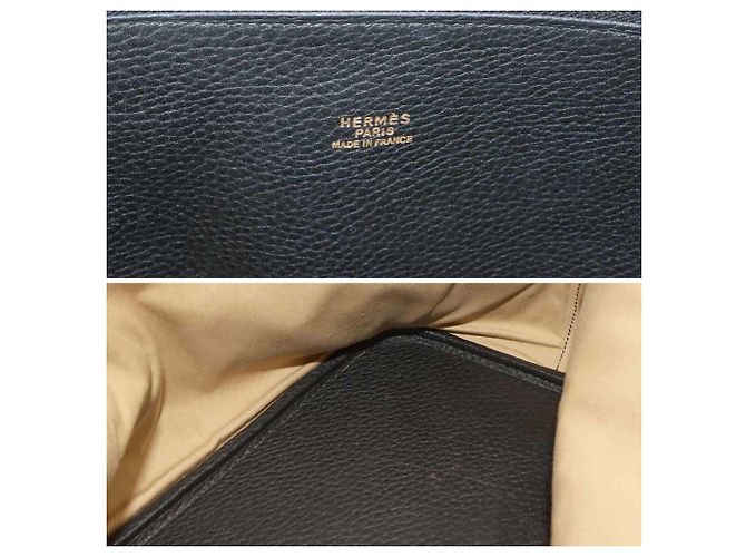 Hermès Bolso Hermes Bolide 45 Negro - vista 7