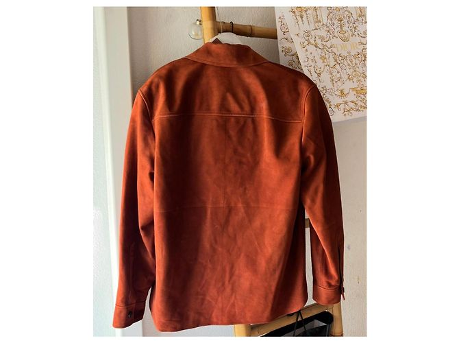 Loro Piana Wildlederjacke Braun - Ansicht 2