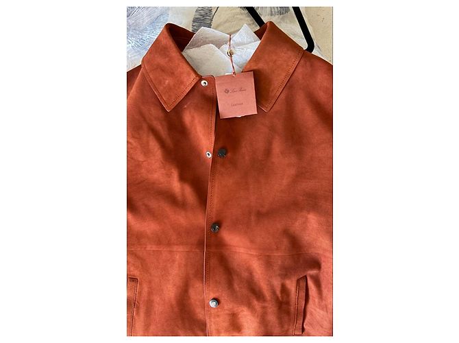 Loro Piana Wildlederjacke Braun - Ansicht 3