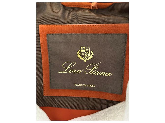Loro Piana Wildlederjacke Braun - Ansicht 4