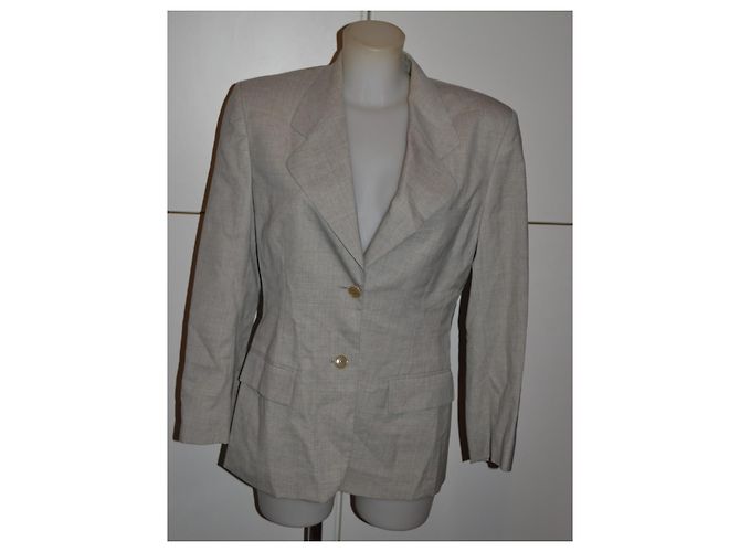 Prada Grauer Wollblazer - Ansicht 2