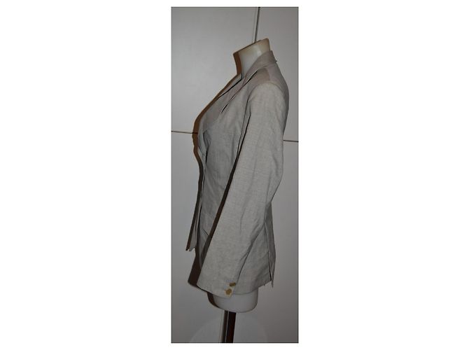 Prada Grauer Wollblazer - Ansicht 3