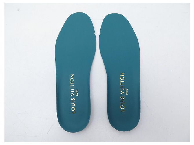 SNEAKERS LOUIS VUITTON SNEAKERINA 1AHNDY 35 NUOVE PELLE E Camoscio VERDE - vista 10