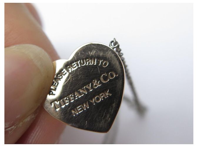Return to Tiffany Tiffany & Co COLLANA TIFFANY &CO RETURN TO COEUR CATENA ARGENTO 925 HEART SILVER NECKLACE - vista 12
