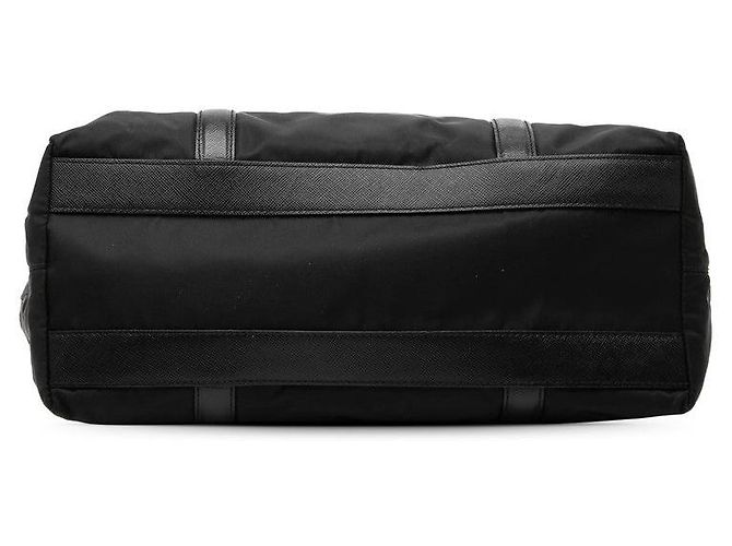 Prada Triangle Logo Tote Schwarz - Ansicht 3