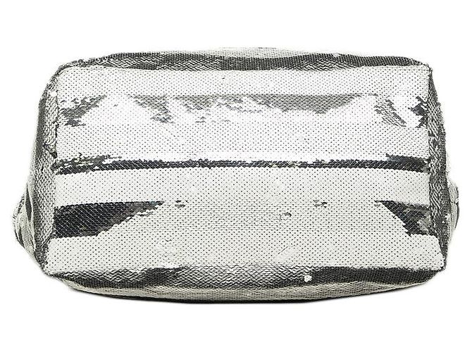 Borsa Tote Prada Logo Bianca Smalto Bianco - vista 3