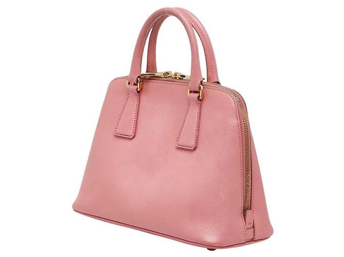 Borsa Prada Triangle Logo Rosa - vista 2