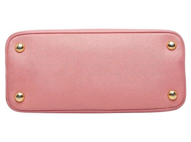 Borsa Prada Triangle Logo Rosa - vista 3