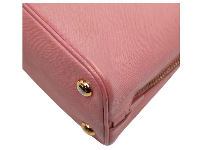 Borsa Prada Triangle Logo Rosa - vista 6
