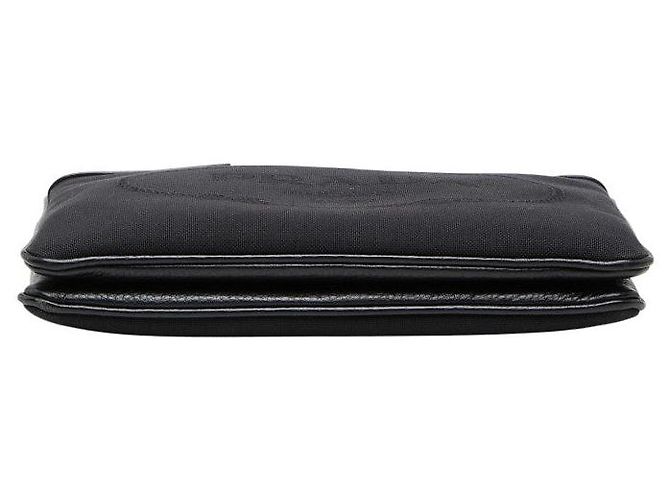 Borsa a tracolla Prada in jacquard con logo Nero - vista 3