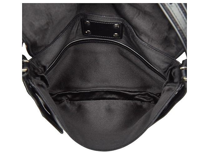 Louis Vuitton Monogram Satin Musette Crossbody Negro - vista 9