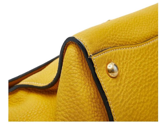 Prada Sound Lock Handtasche Gelb - Ansicht 5
