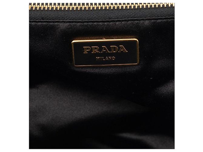 Tote Prada Triangle Logo Multicolore - vista 5