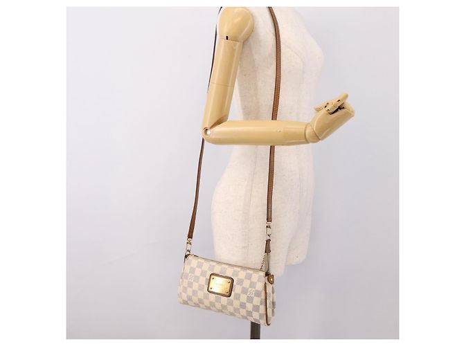 LOUIS VUITTON Damier Azur Eva Shoulder Bag 2way N55214 LV - vista 24