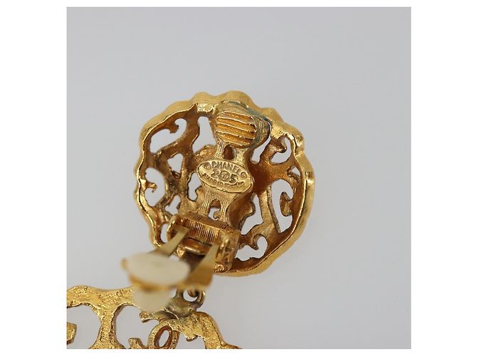 CHANEL Pierce Metal Gold Tone CC - Ansicht 10