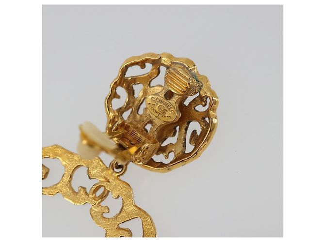 CHANEL Pierce Metal Gold Tone CC - Ansicht 18