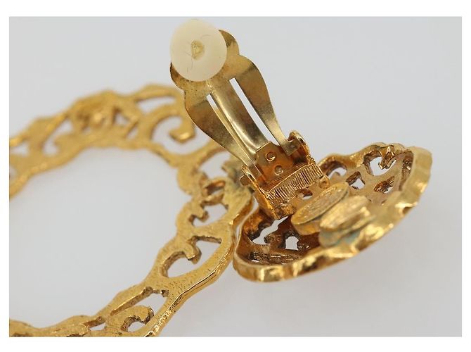 CHANEL Pierce Metal Gold Tone CC - Ansicht 9