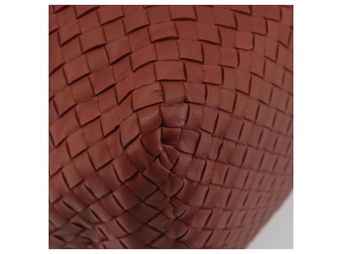 BOTTEGA VENETA INTRECCIATO Tote Bag Leather Brown - vista 11