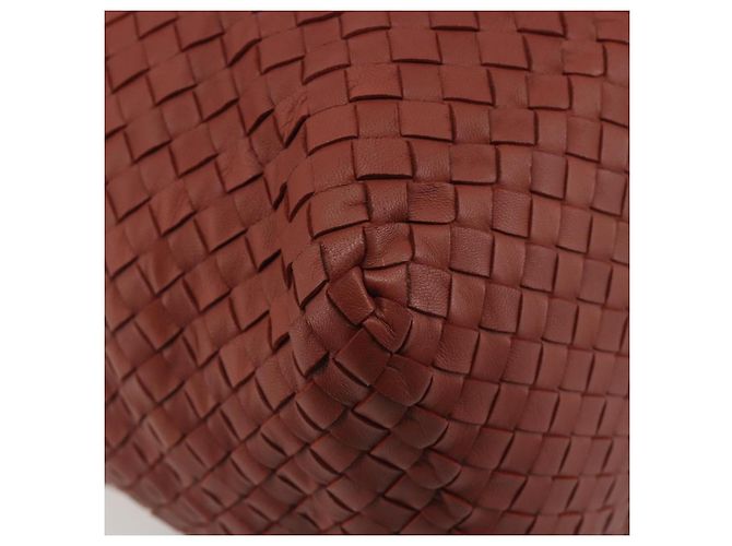 BOTTEGA VENETA INTRECCIATO Tote Bag Leather Brown - vista 13