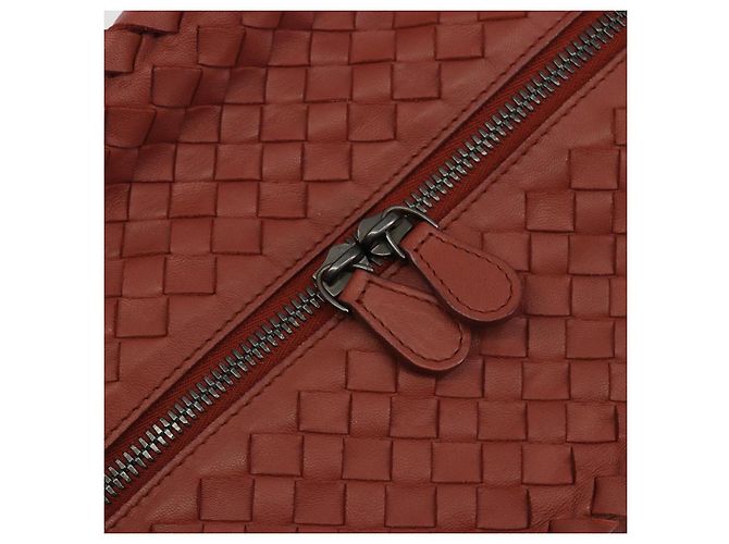 BOTTEGA VENETA INTRECCIATO Tote Bag Leather Brown - vista 14