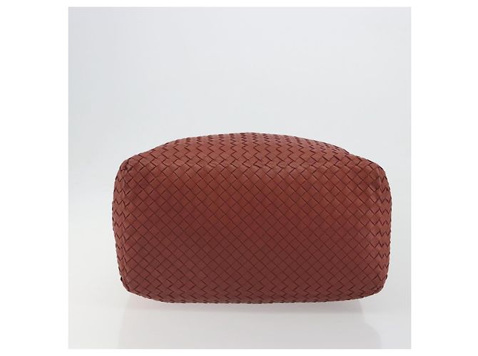 BOTTEGA VENETA INTRECCIATO Tote Bag Leather Brown - vista 9
